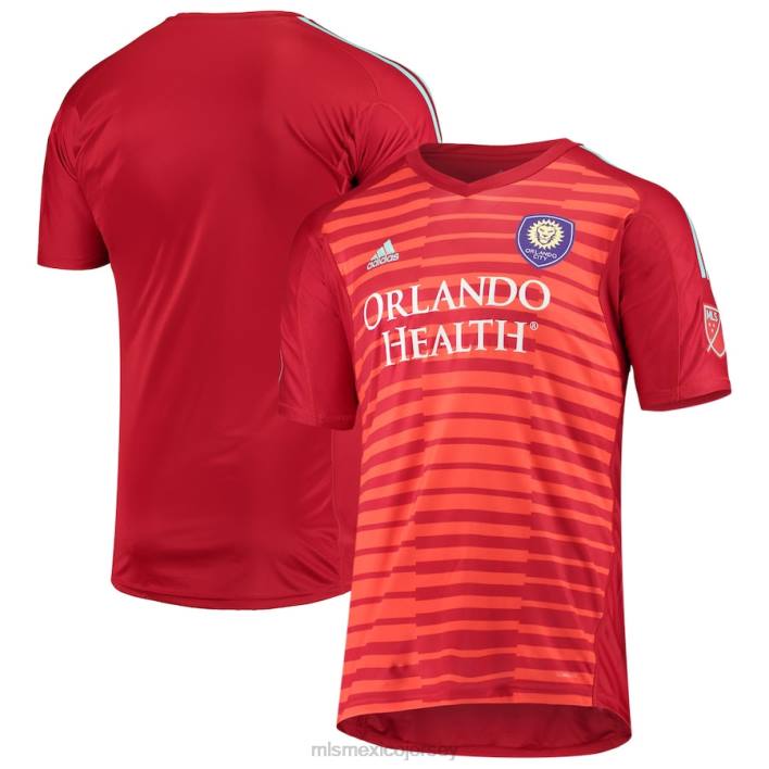 MLS Jerseys jerseyhombres camiseta de portero adidas roja orlando city sc BJDD1114