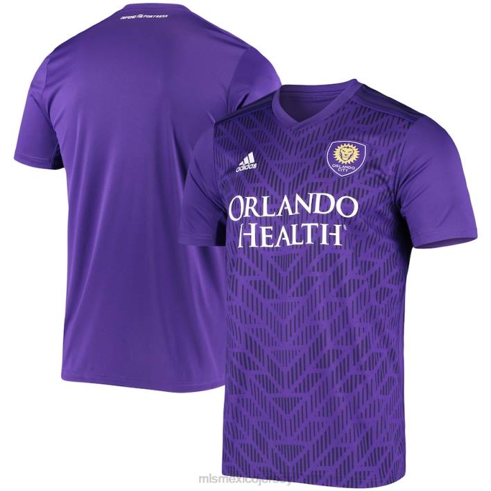 MLS Jerseys jerseyhombres orlando city sc adidas púrpura 2020 réplica en blanco camiseta aeroready primaria BJDD641
