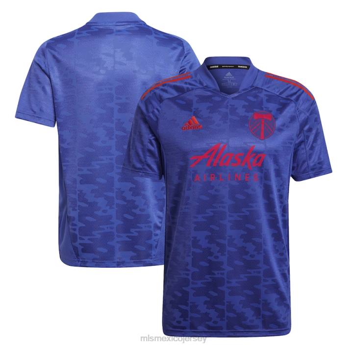 MLS Jerseys jerseyhombres camiseta adidas portland Timbers azul 2022 réplica Primeblue BJDD372