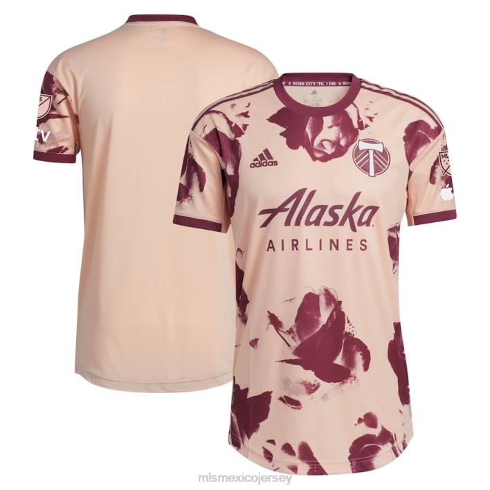 MLS Jerseys jerseyhombres camiseta adidas portland Timbers rosa 2023 Heritage Rose kit auténtico BJDD347